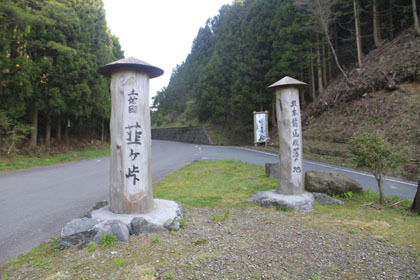 西土佐の山道