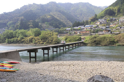 西土佐の山道