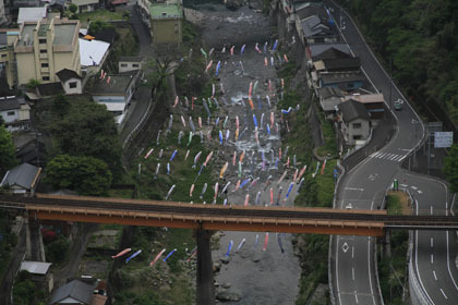 大分から宮崎の山道