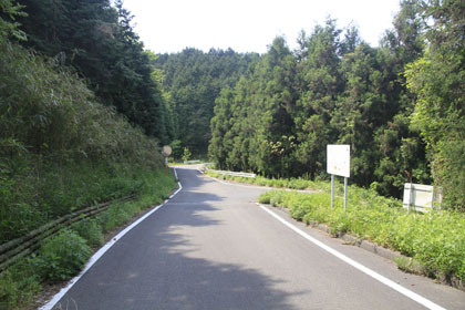 北九州の林道